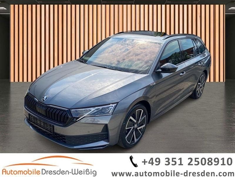 Grau Gebraucht 2024 Skoda Octavia SportLine Kombi | 33.980 € (Guter Preis) - Bild 1/4