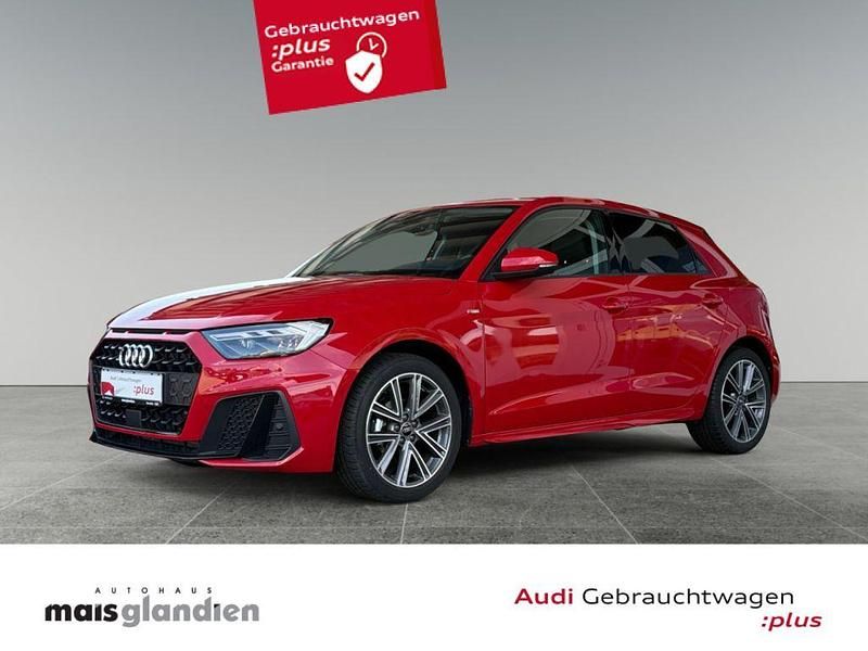 Progressivrot metallic Gebraucht 2024 Audi A1 Sportback S-Line Kleinwagen | 23.980 € (Guter Preis) - Bild 1/4