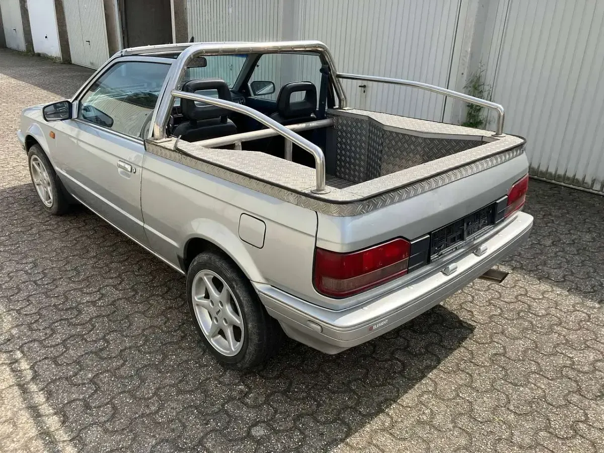 Gebraucht Mazda 323 60 PS (44 kW) 1988 Silber Cabrio