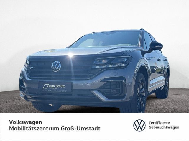 Siliziumgrau metallic Gebraucht 2021 VW Touareg R-line SUV | 43.950 € (Etwas zu teuer) - Bild 1/4