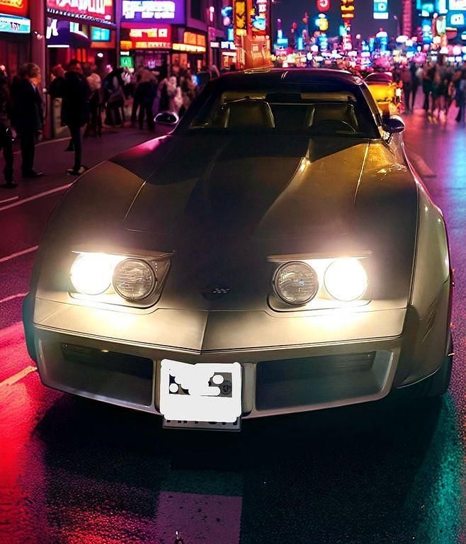 Second-hand Corvette C3 203 CP (149 kW) 1982 Bej Coupe