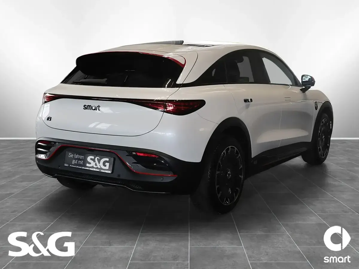 Gebraucht Smart #3 Anniversary Edition 200 kW (272 PS) 2024 Digital white metallic SUV
