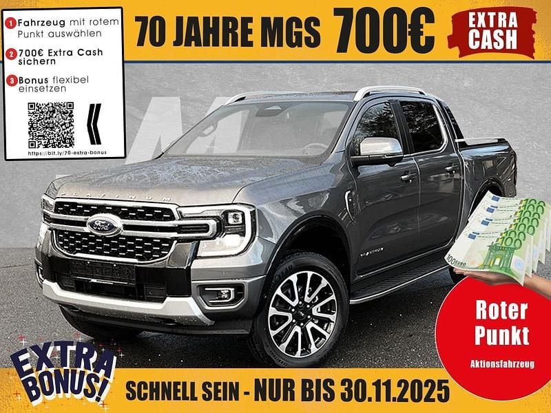 Schwarz Neu 2025 Ford Ranger Platinum Abholung | 60.990 € (Guter Preis) - Bild 1/4