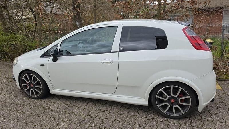 Gebraucht Abarth Grande Punto 155 PS (114 kW) 2008 Weiß Kleinwagen