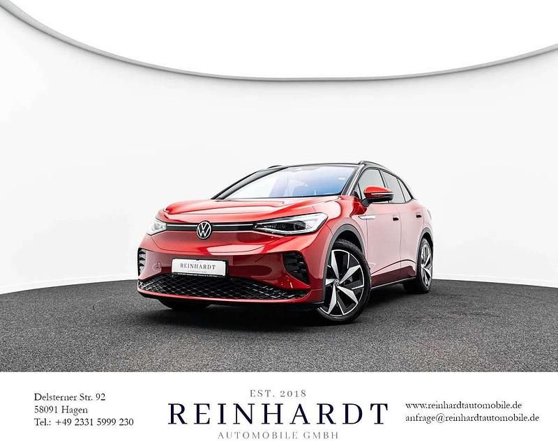 Kings red metallic Gebraucht 2021 VW ID.4 GTX SUV | 32.415 € (Guter Preis) - Bild 1/3