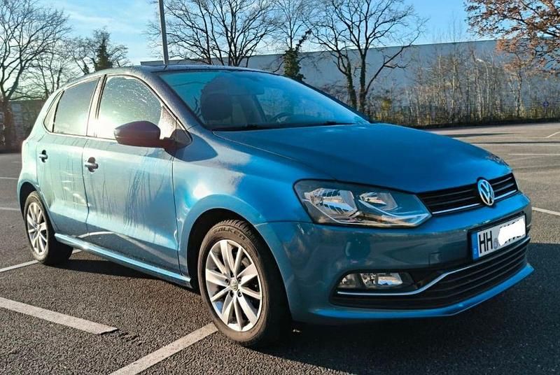 Gebraucht VW Polo Highline 110 PS (80 kW) 2016 Blau Kleinwagen