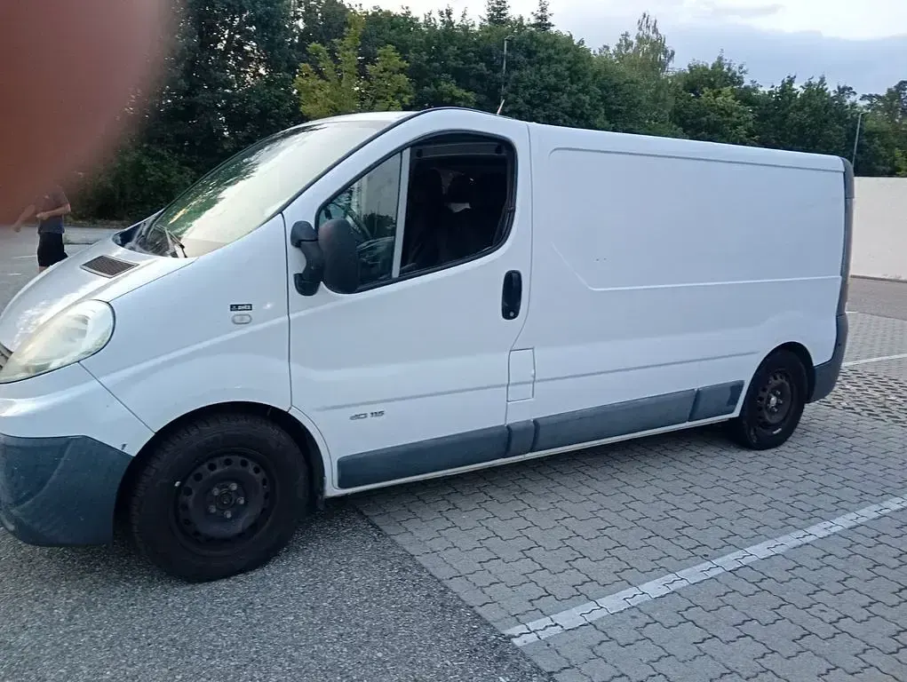 Gebraucht Renault Trafic 116 PS (85 kW) 2013 Weiß Van / Kleinbus
