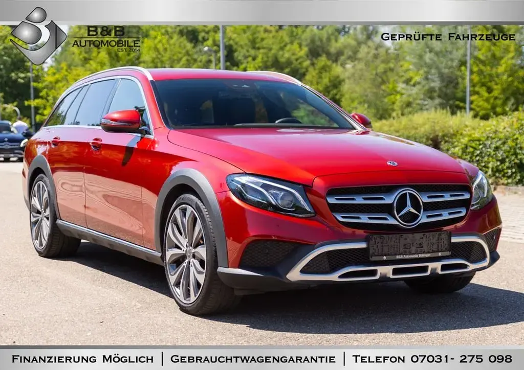 Gebraucht Mercedes E400 340 PS (250 kW) 2020 Rot Limousine