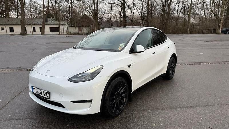 Gebraucht Tesla Model Y Long Range AWD 378 kW (514 PS) 2022 Weiß SUV