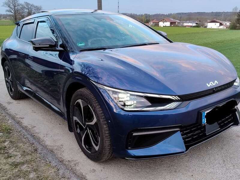 Blau Gebraucht 2023 Kia EV6 GT-Line SUV | 39.990 € (Etwas zu teuer) - Bild 1/4
