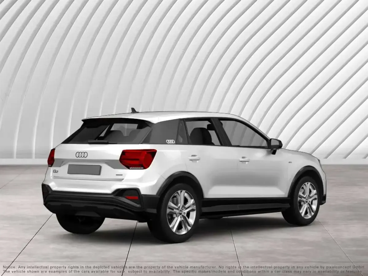 Neu Audi Q2 S-Line 150 PS (110 kW) 2026 Gletscherweiß metallic SUV