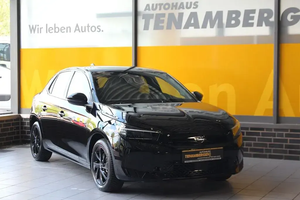 Gebraucht Opel Corsa GS Line 101 PS (74 kW) 2024 Schwarz perla nera/ty (metallic) Kleinwagen