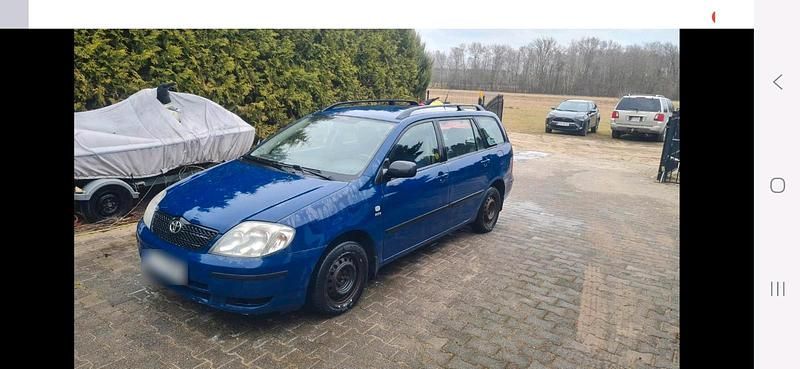 Gebraucht Toyota Corolla 90 PS (66 kW) 2003 Blau Kombi