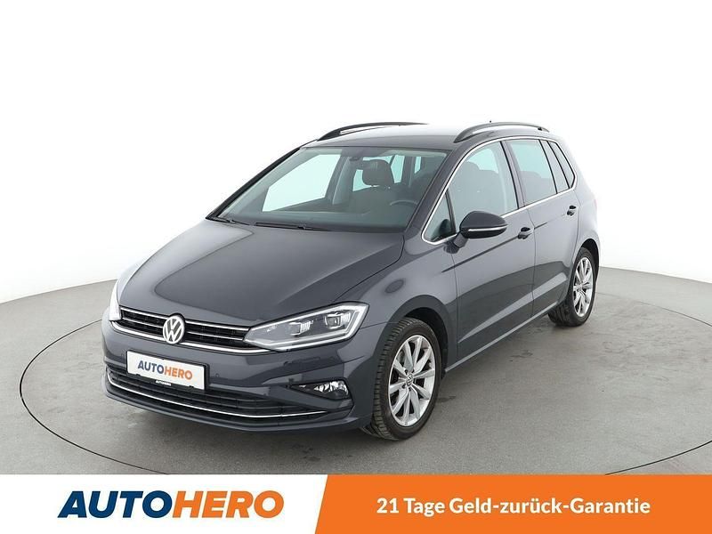 Grau Gebraucht 2019 VW Golf Sportsvan Highline Van / Kleinbus | 15.540 € (Guter Preis) - Bild 1/3