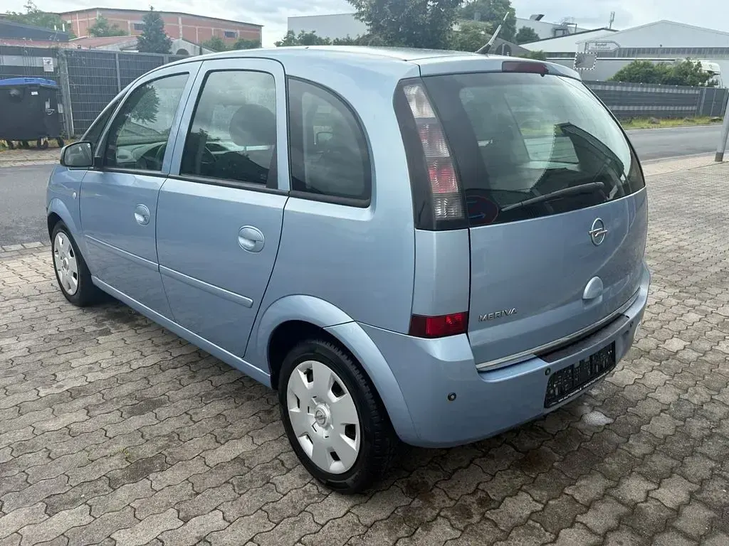 Gebraucht Opel Meriva Edition 90 PS (66 kW) 2007 Blau Van / Kleinbus