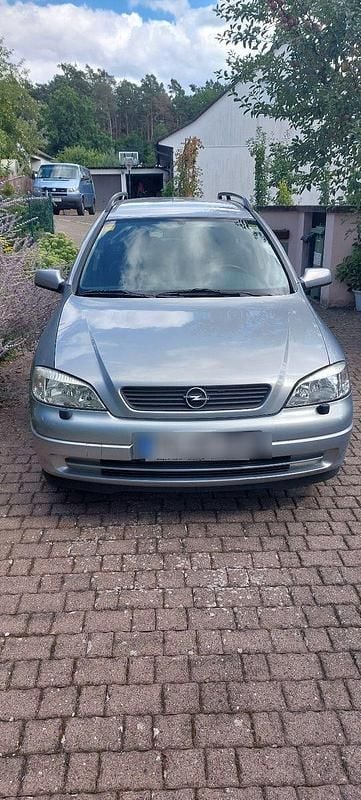 Silber Gebraucht 2000 Opel Astra Kombi | 630 € (Superpreis) - Bild 1/4