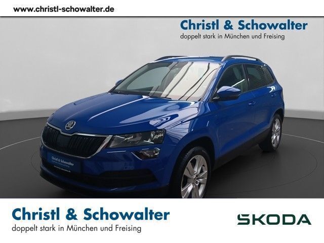 Energy blau Gebraucht 2021 Skoda Karoq Style SUV | 25.306 € (Guter Preis) - Bild 1/4