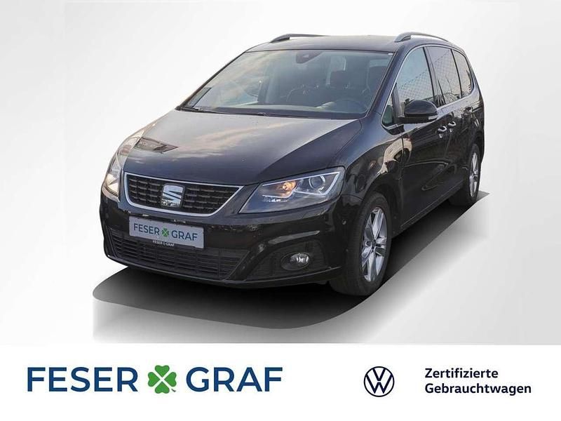 Deep schwarz perleffekt Gebraucht 2020 Seat Alhambra XCELLENCE Van / Kleinbus | 33.450 € (Teuer) - Bild 1/2