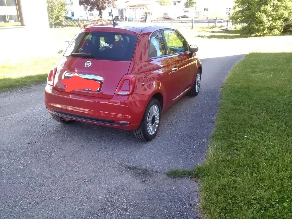 Gebraucht Fiat 500 Mirror 69 PS (50 kW) 2017 Rot Kleinwagen