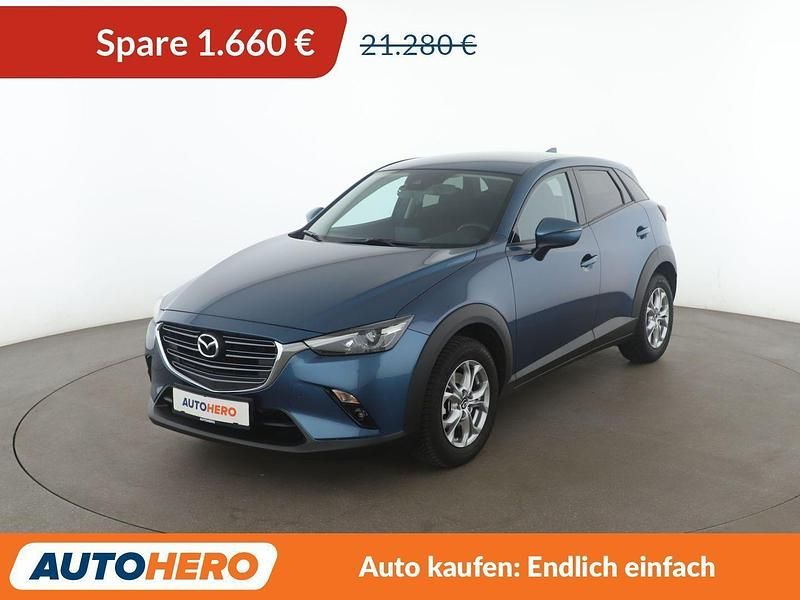 Blau Gebraucht 2022 Mazda CX-3 Selection SUV | 19.620 € (Fairer Preis) - Bild 1/3