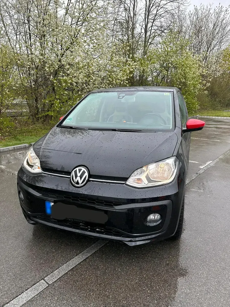 Gebraucht VW up! Beats 75 PS (55 kW) 2017 Schwarz Kleinwagen