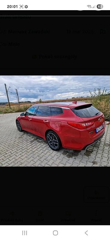 Gebraucht Kia Optima 179 PS (131 kW) 2019 Rot Kombi