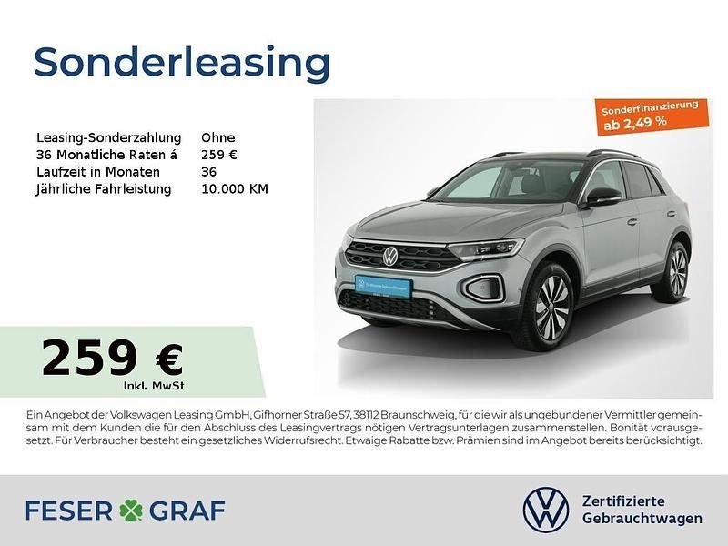 Gebraucht VW T-Roc Goal 150 PS (110 kW) 2025 Pyritsilber metallic SUV