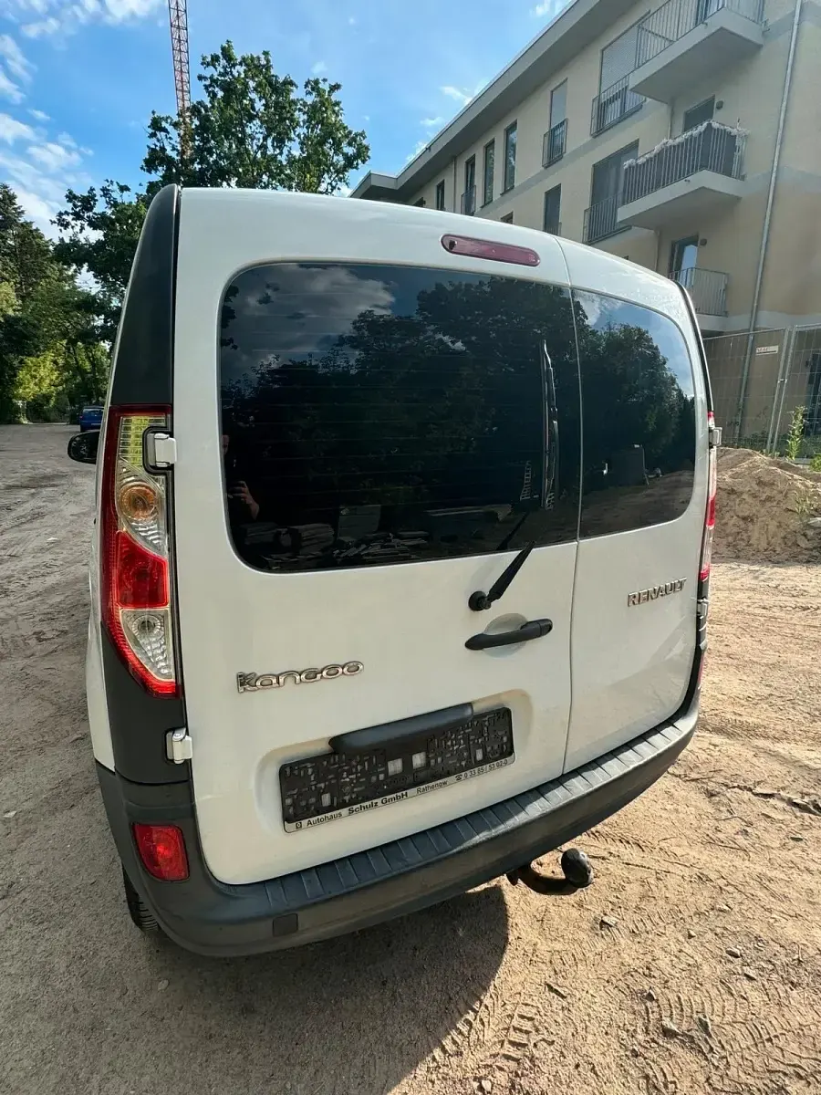Gebraucht Renault Kangoo 90 PS (66 kW) 2013 Weiß Van / Kleinbus