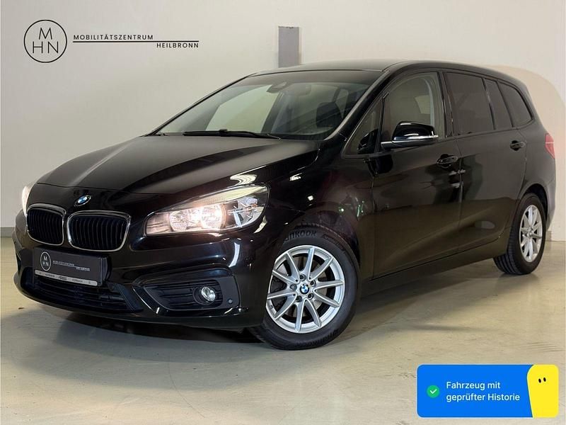 Schwarz Gebraucht 2018 BMW 218 Gran Tourer Advantage Van / Kleinbus | 12.580 € (Fairer Preis) - Bild 1/3