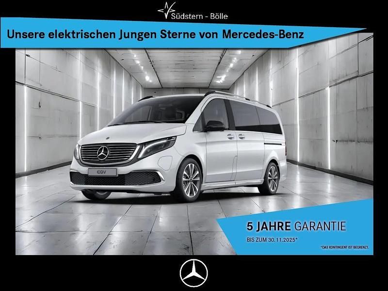 Bergkristallweiß metallic Gebraucht 2024 Mercedes EQV300 Avantgarde Van / Kleinbus | 49.837 € (Fairer Preis) - Bild 1/4