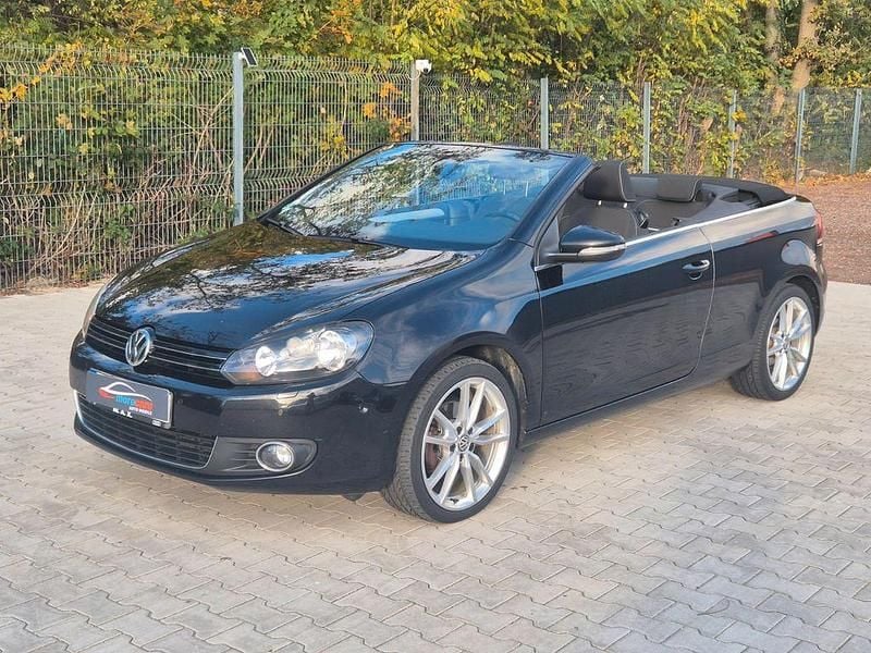 Schwarz Gebraucht 2014 VW Golf Cabriolet Cup Cabrio | 5.450 € (Guter Preis) - Bild 1/4