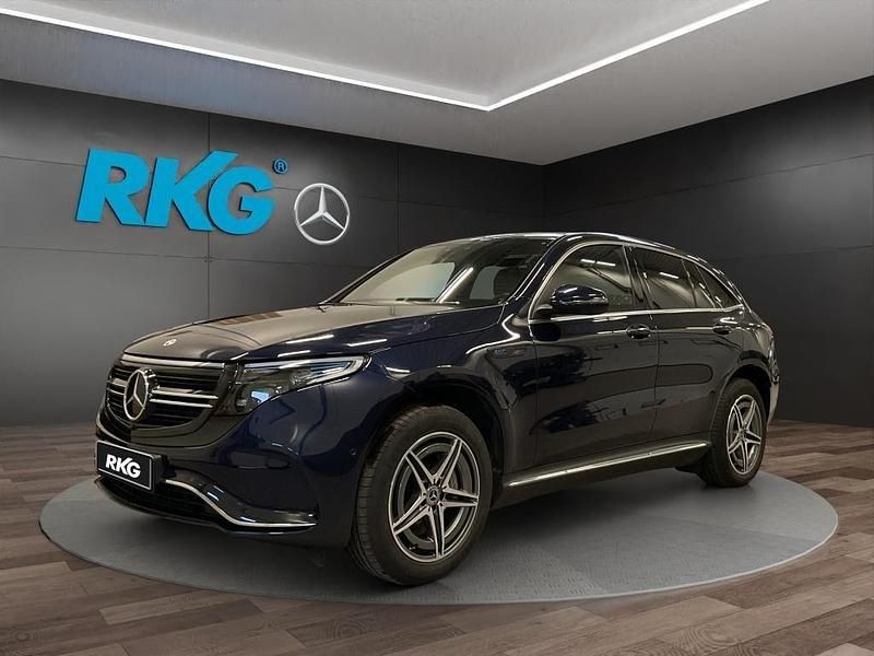 Blau Gebraucht 2022 Mercedes EQC400 AMG SUV | 36.490 € (Fairer Preis) - Bild 1/4