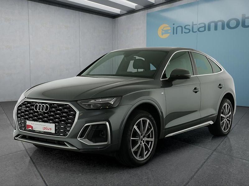 Grau Gebraucht 2022 Audi Q5 Sportback SUV | 37.799 € (Fairer Preis) - Bild 1/4
