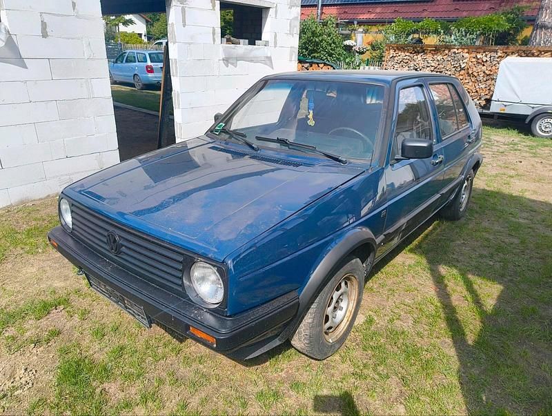 Blau Gebraucht 1989 VW Golf II Limousine | 2.000 € - Bild 1/4