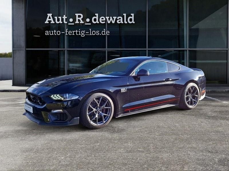 Absolute black mica mit design Gebraucht 2023 Ford Mustang Mach 1 Coupé | 55.990 € (Fairer Preis) - Bild 1/4