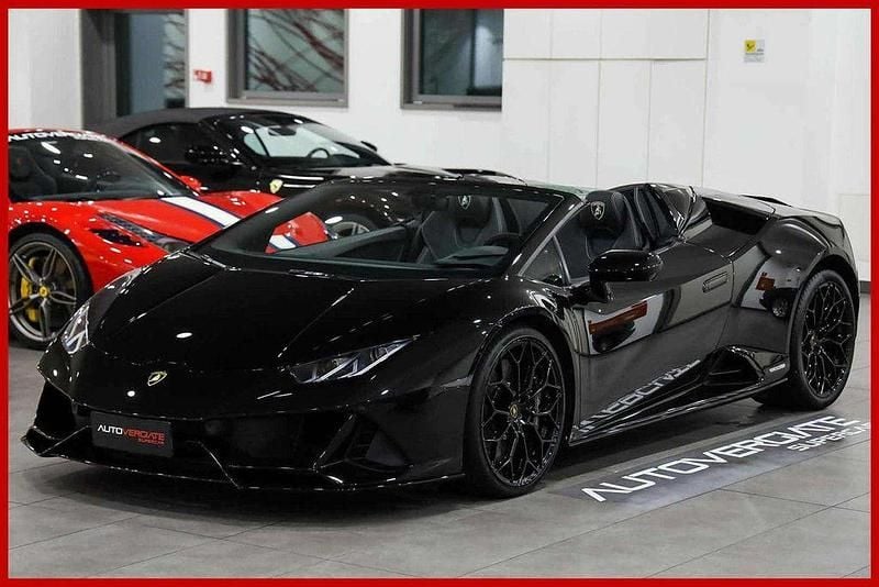 Schwarz Gebraucht 2022 Lamborghini Huracán Cabrio | 310.000 € (Superpreis) - Bild 1/4