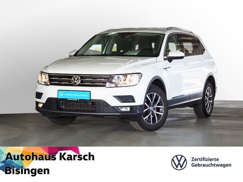 Pure white Gebraucht 2021 VW Tiguan Allspace Comfortline SUV | 30.890 € (Fairer Preis) - Bild 1/3