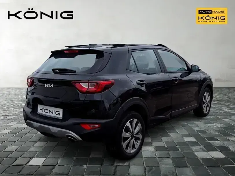 Gebraucht Kia Stonic Vision 101 PS (74 kW) 2023 Auroraschwarz metallic SUV
