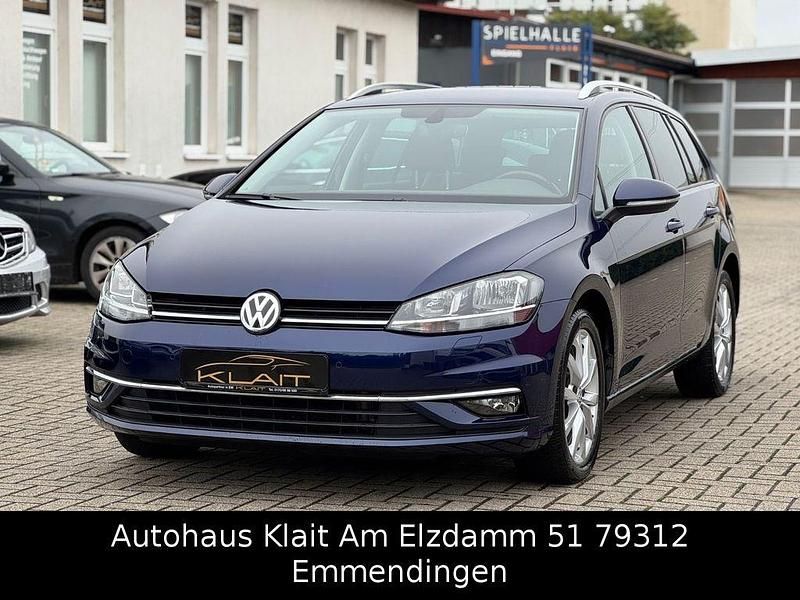 Blau Gebraucht 2019 VW Golf VII Comfortline Kombi | 15.700 € (Fairer Preis) - Bild 1/4