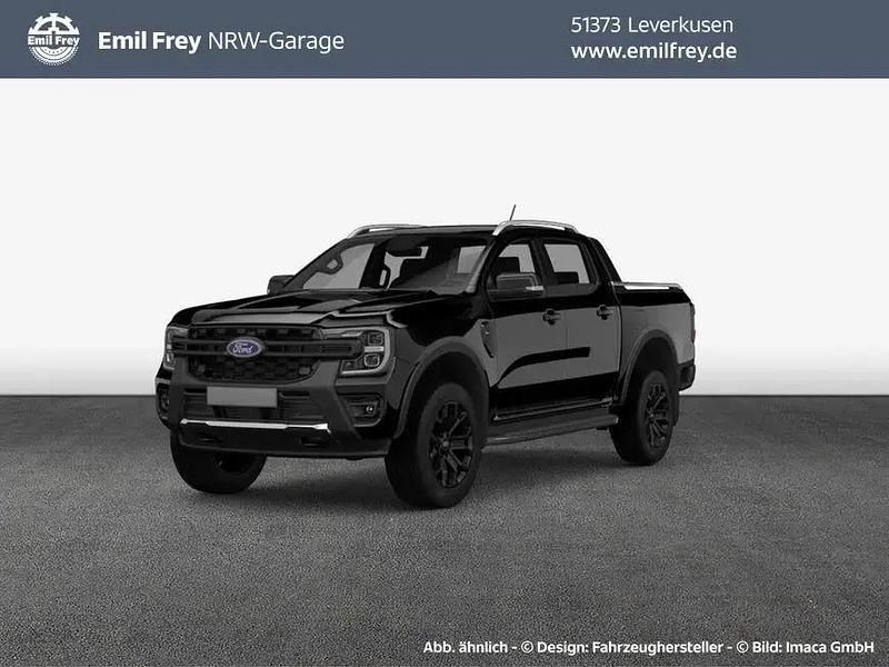 Schwarz Gebraucht 2023 Ford Ranger Wildtrack Abholung | 45.960 € (Teuer) - Bild 1/3