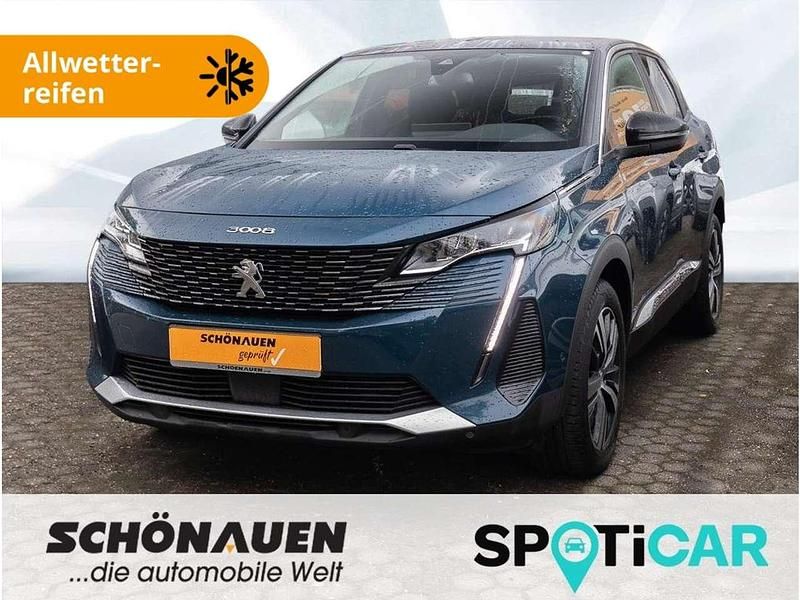 Blau Gebraucht 2023 Peugeot 3008 Allure SUV | 29.250 € (Teuer) - Bild 1/4