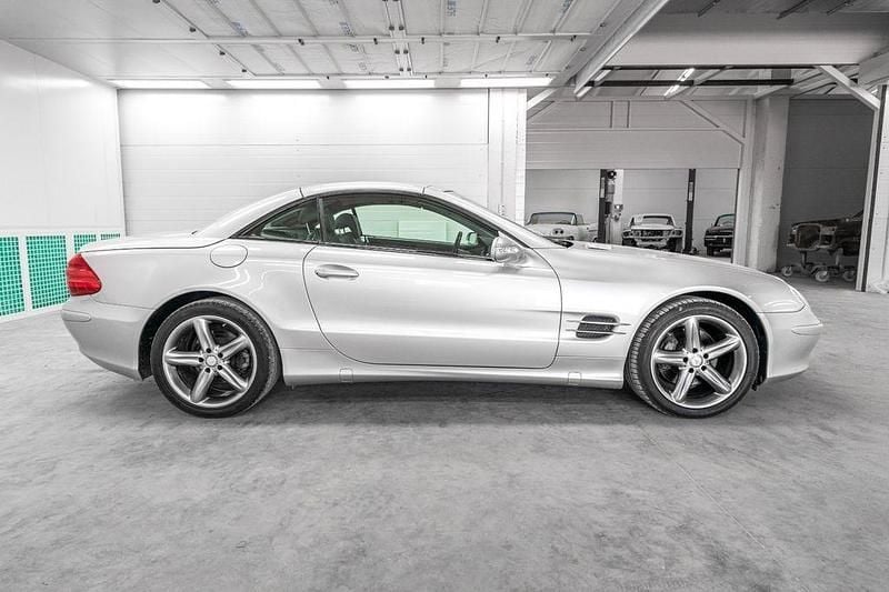 Gebraucht Mercedes SL500 306 PS (225 kW) 2003 Silber Cabrio
