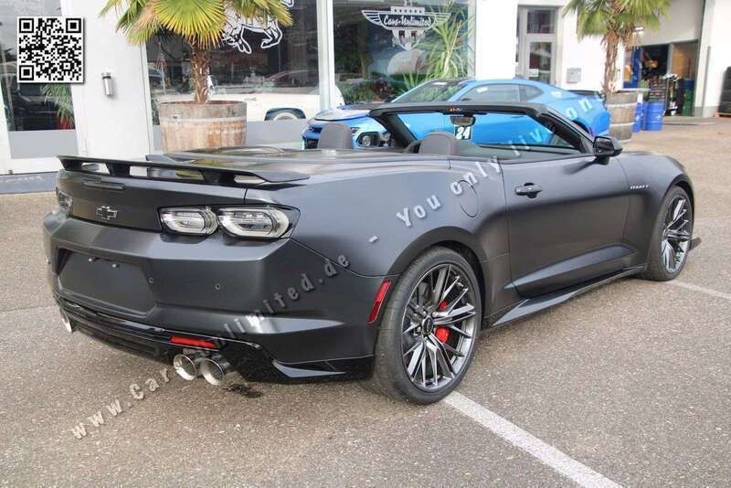 Gebraucht Chevrolet Camaro ZL1 659 PS (484 kW) 2023 Panther black matte Coupé