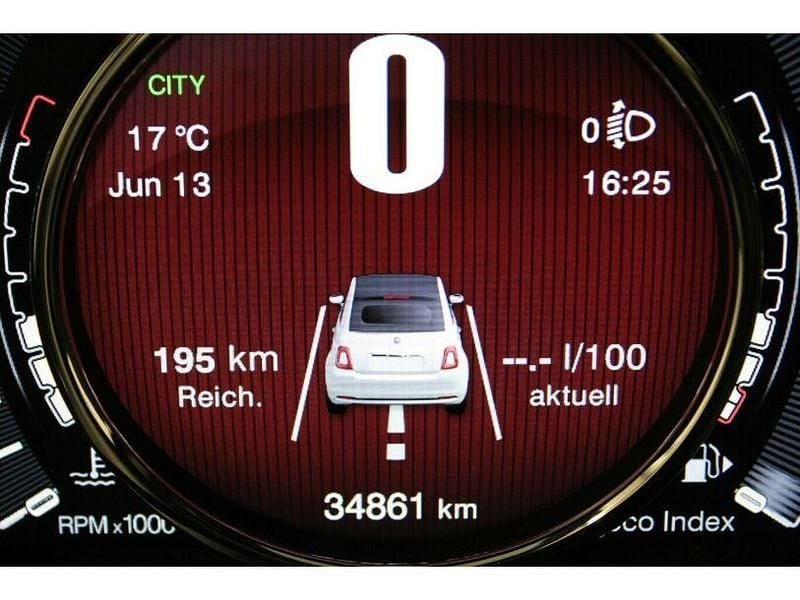 Gebraucht Fiat 500C Star 69 PS (50 kW) 2020 Pompei grau met. (metallic) Cabrio