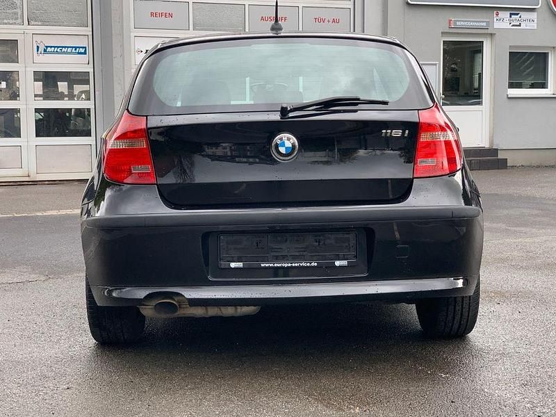 Gebraucht BMW 116 Advantage 122 PS (89 kW) 2009 Schwarz Kleinwagen
