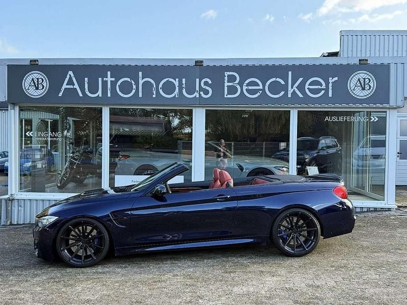 Gebraucht BMW M4 Cabriolet Shadowline 431 PS (317 kW) 2015 Blau Cabrio