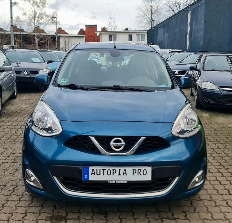 Gebraucht Nissan Micra Acenta 80 PS (58 kW) 2016 Blau Kleinwagen