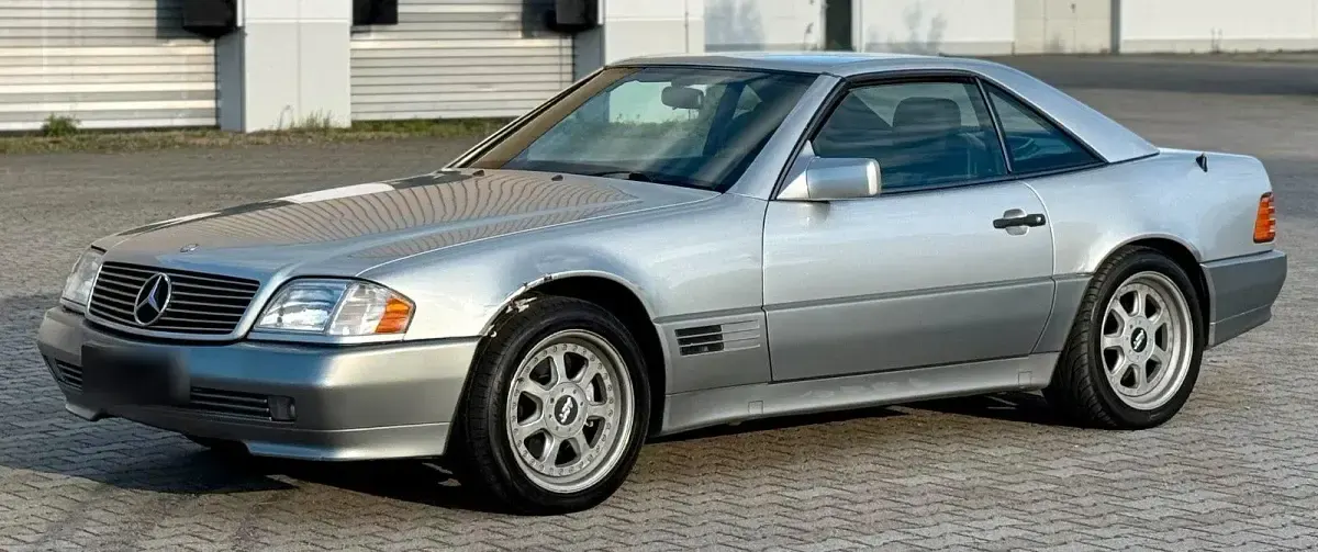 Gebraucht Mercedes SL320 231 PS (169 kW) 1994 Silber Cabrio