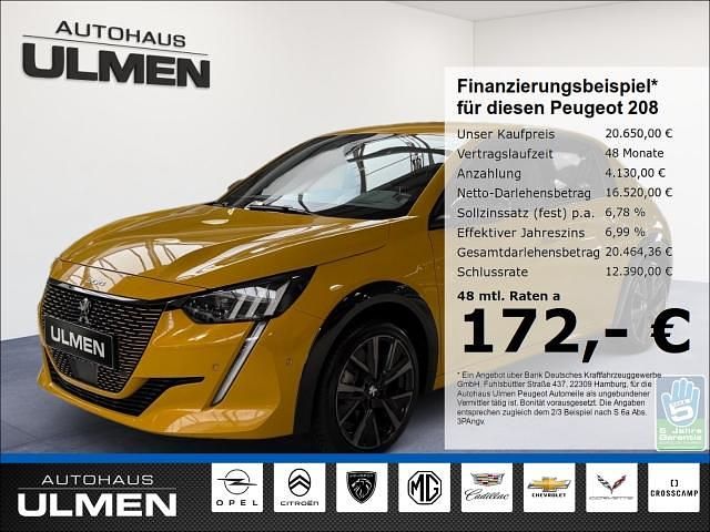Gelb Gebraucht 2023 Peugeot 208 GTi Kleinwagen | 20.650 € (Fairer Preis) - Bild 1/4