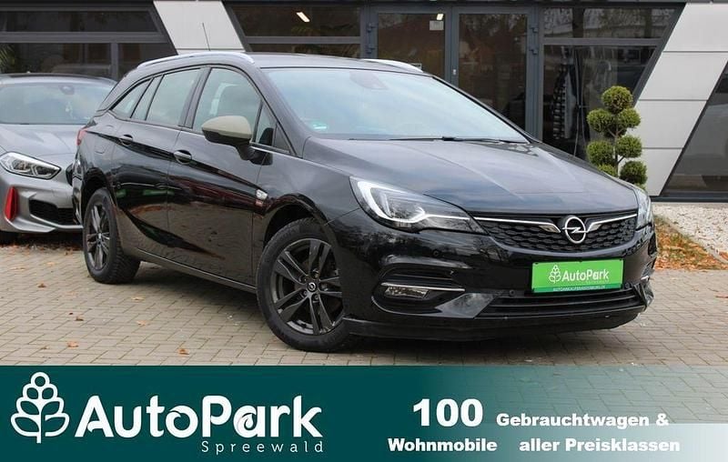 Schwarz Gebraucht 2020 Opel Astra Kombi | 10.400 € (Superpreis) - Bild 1/4